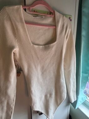 Long sleeve sweater bodysuit